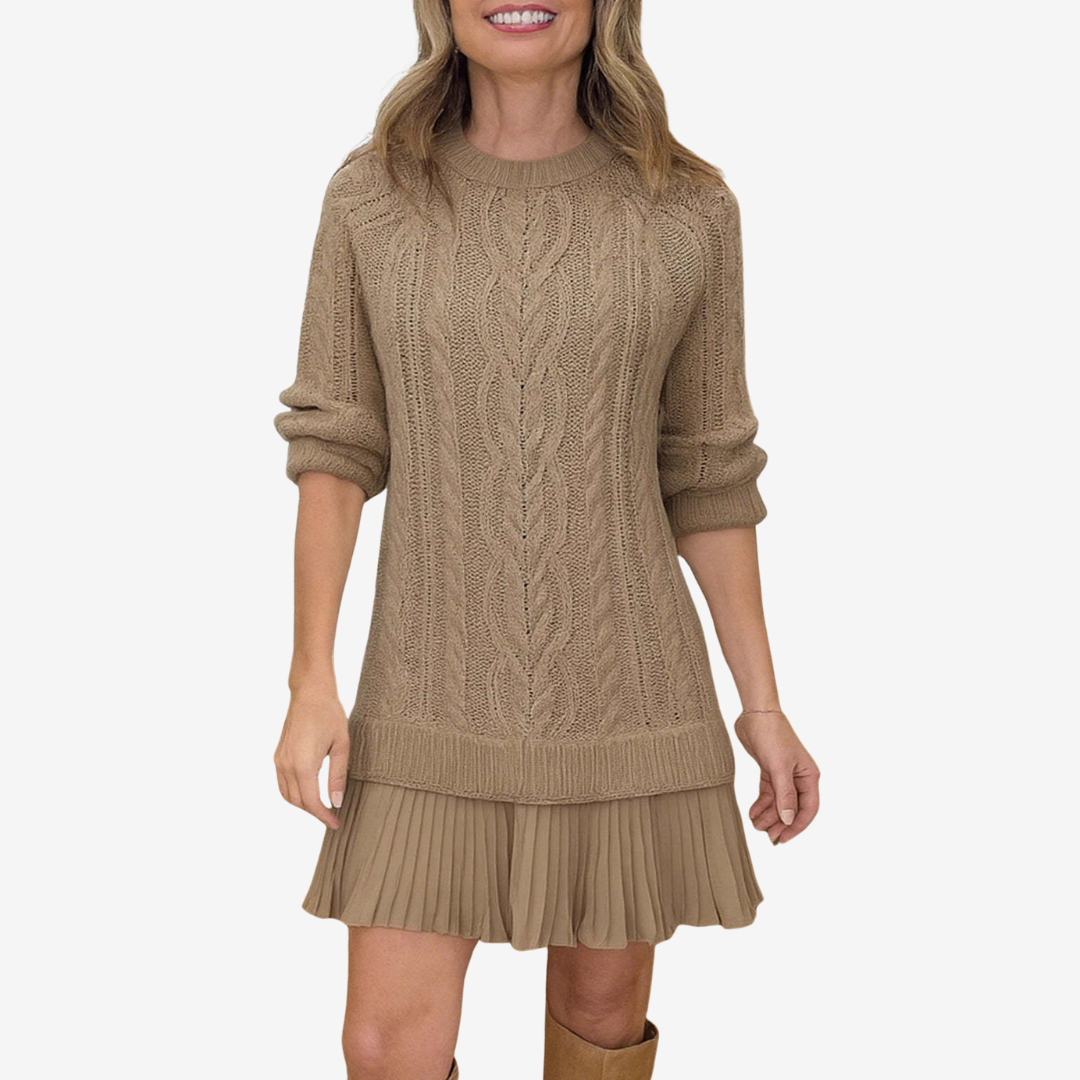 Maison Argent™ | Robe Pull en Maille