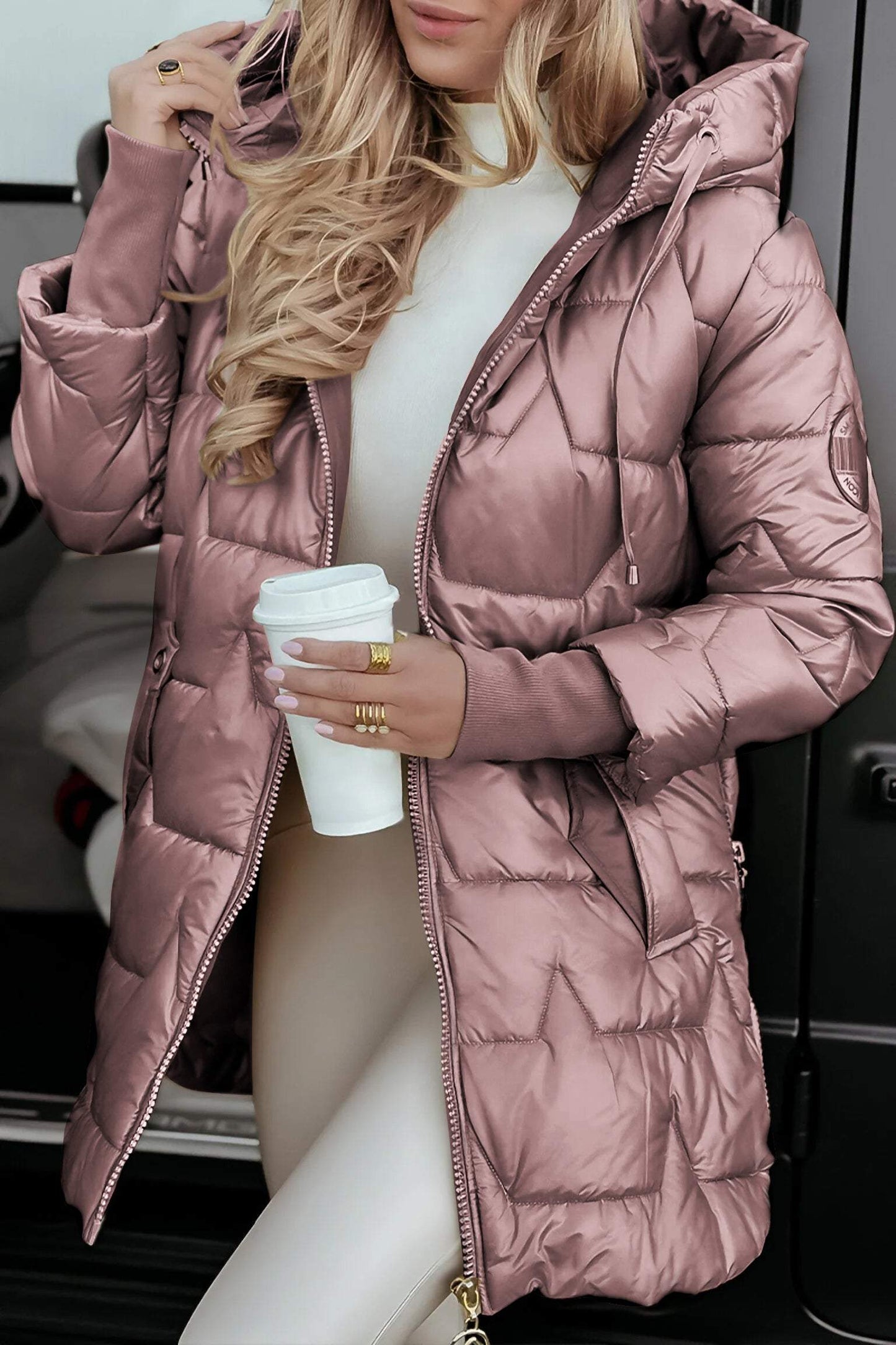 Argent™| Manteau à capuche pour l'automne