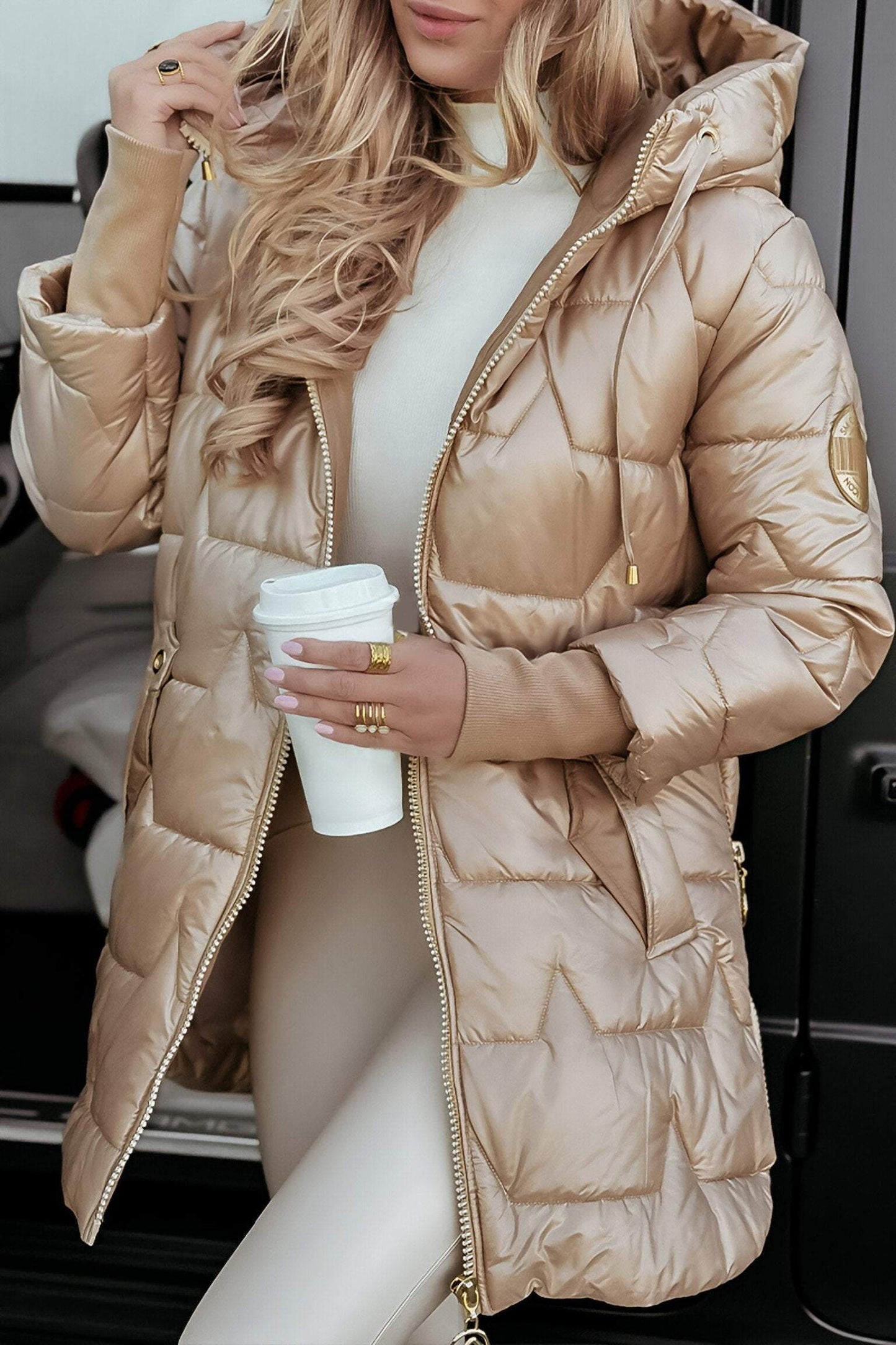 Argent™| Manteau à capuche pour l'automne