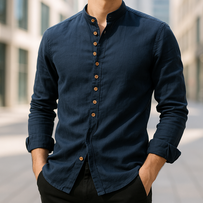 Christophe | Chemise en lin et coton