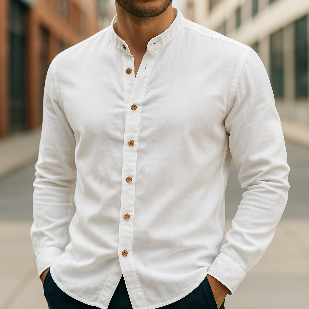 Christophe | Chemise en lin et coton