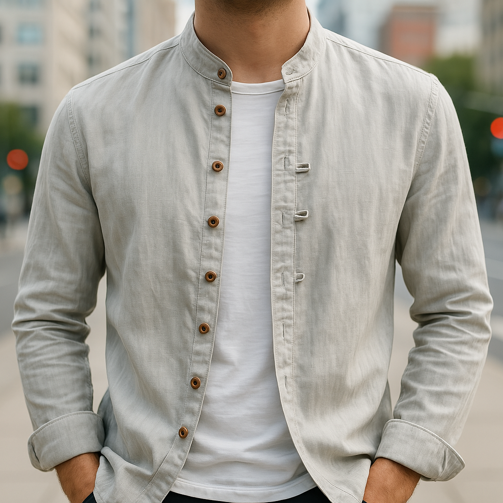 Christophe | Chemise en lin et coton