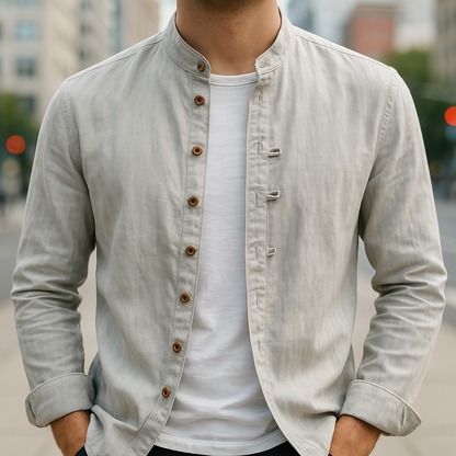 Christophe | Chemise en lin et coton
