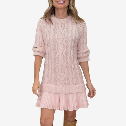 Maison Argent™ |  Robe Pull en Maille